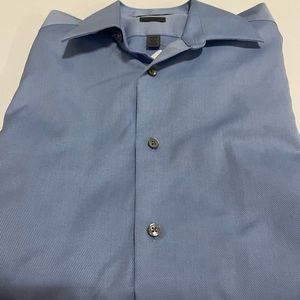 Calvin Klein  Mens Button Down Slim Fit Dress Shirt